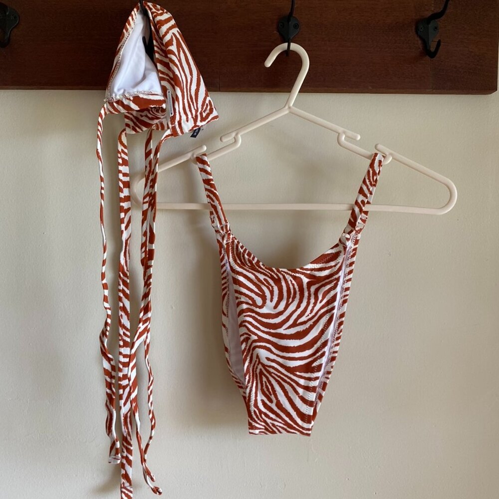 Kendal + Kylie Animal Print Bikini Set